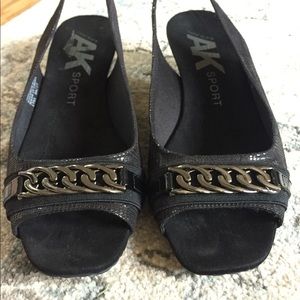 Anne Klein dress shoes. Wedges.